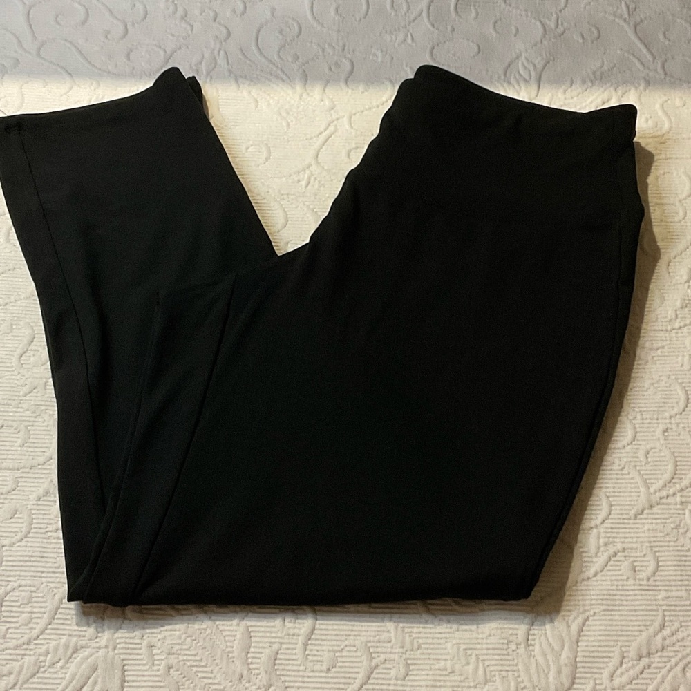 J. Jill Black Small Petite Pull-On Pants/leggings. Durable contouring.